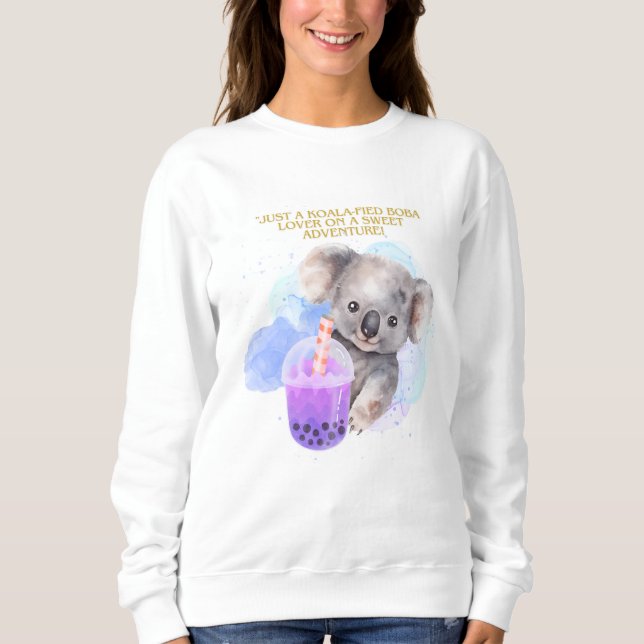 Sudadera cita de kohala - sólo aventura de kohala boba (Anverso)
