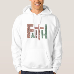 Sudadera Cita de la fe cristiana a los hombres
