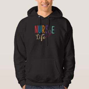 Sudadera Cita de la vida de enfermera Día de la enfermera S