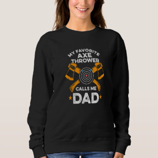 Sudadera Cita de lanzamiento de hacha de hombre para su lan