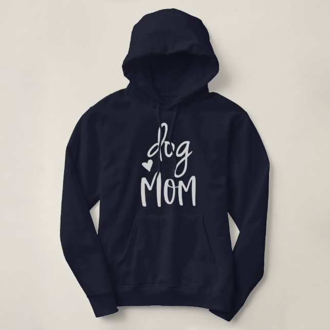 Sudadera Cita de mamá de perro lindo (Diseño del anverso)