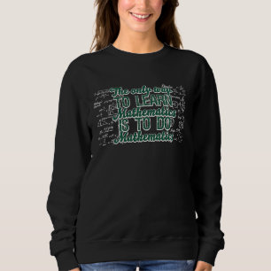Sudadera Cita de Matemáticas para Profesor de Matemáticas y