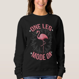 Sudadera Cita de modo de una pierna para un fanático de fla