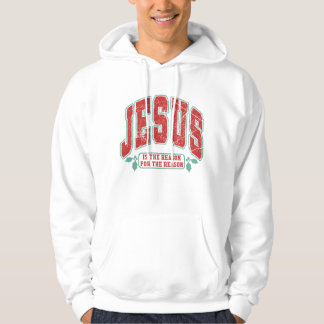 Sudadera Cita de Navidad Jesús Es La Razón