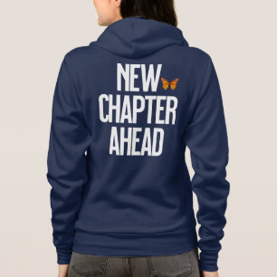 Sudadera Cita de Nueva Etapa por Delante Mariposa Monarca
