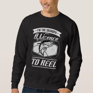 Sudadera Cita De Pesca Para Familia - Edición Abuelo