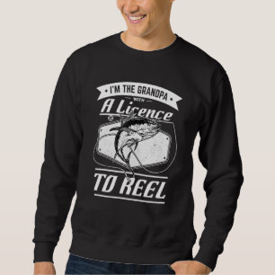 Sudadera Cita De Pesca Para Familia - Edición Abuelo