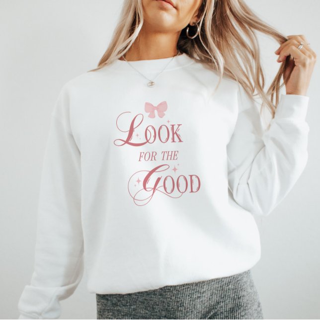Sudadera Cita de positividad de tipografía de coqueta rosad (Subido por el creador)