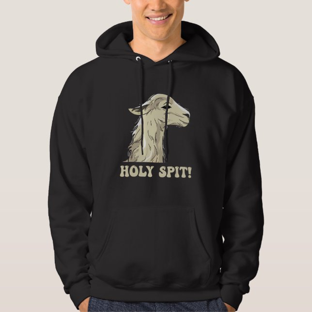 Sudadera Cita De Sagrado Espíritu Para Una Llama (Anverso)