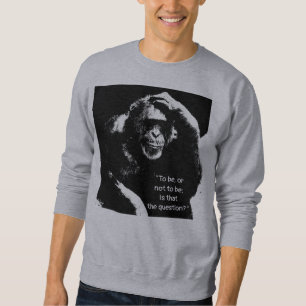 Sudadera Cita de Shakespeare pensando en los hombres del ar