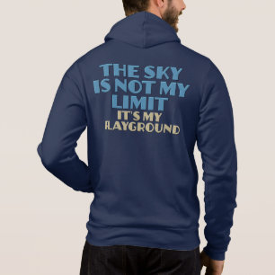 Sudadera Cita de Sky de nombre personalizado