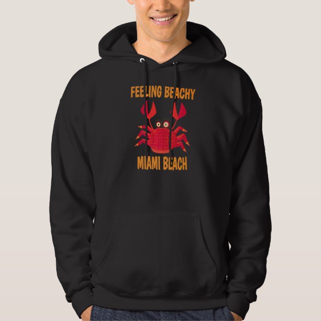 Sudadera Cita de verano de Miami Beach Vacation (Anverso)