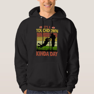 Sudadera Cita del día del partido de fútbol americano Es un