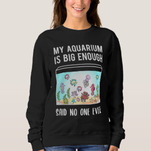 Sudadera Cita del tanque de pescado acuático Aquascaping