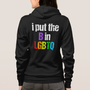 Sudadera Cita divertida bisexual LGBTQ Rainbow Humor