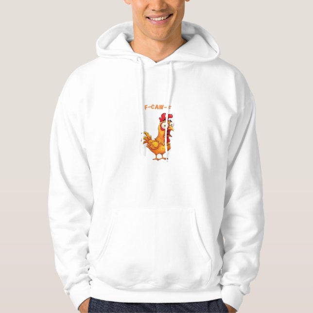 Sudadera Cita divertida clásica de F-Caw-F (Anverso)
