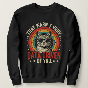 Sudadera Cita Divertida de Analista de Datos que No Era Muy