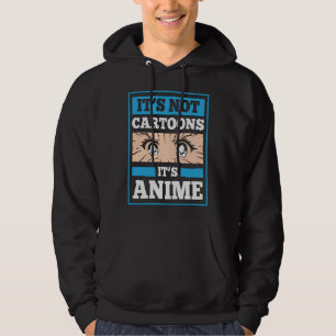 Sudadera Cita Divertida de Anime No son Dibujos Animados,