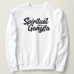 Sudadera Cita divertida de yoga espiritual gangsta