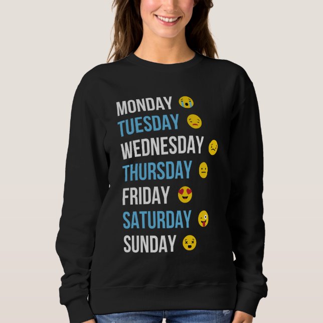 Sudadera Cita divertida del fin de semana feliz (Anverso)