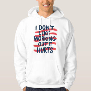 Sudadera Cita divertida del gimnasio Motivación para hacer 