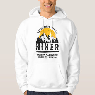 Sudadera Cita divertida para amantes del senderismo al aire