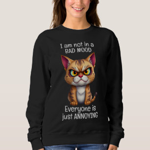 Sudadera Cita divertida para gato gruñón