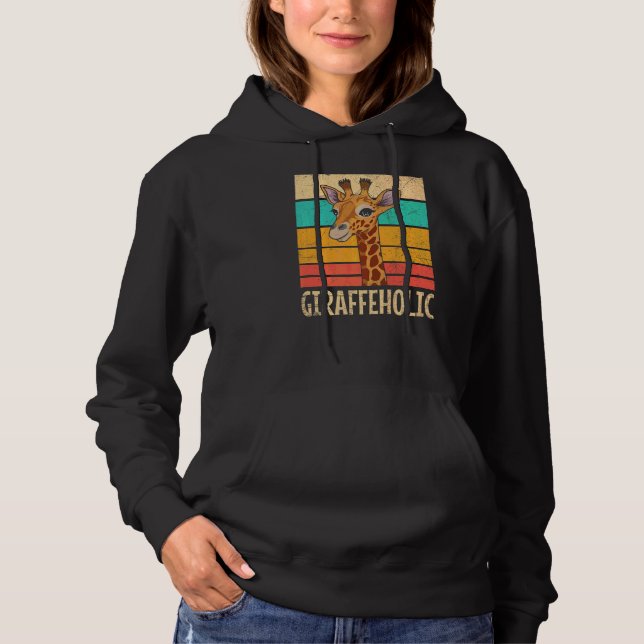 Sudadera Cita Giraffeholística Para Una Girafa (Anverso)