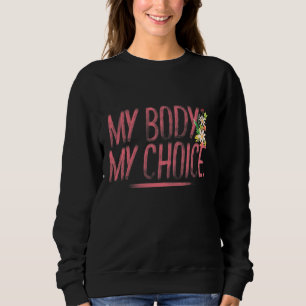 Sudadera Cita Ilustrada Y Flo De La Mano Feminista Pro Choi