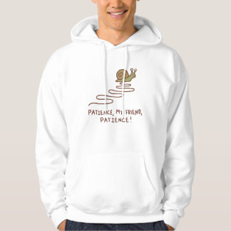 Sudadera Cita Motivacional de Caracol Adorable Paciencia