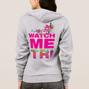 Sudadera Cita Motivacional Genial Y Triatletas Coloridos