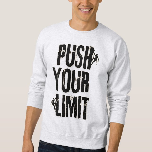 Sudadera Cita Motivacional Minimalista  (Anverso)