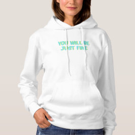 Sudadera Cita Motivacional y Letras en Bloque de Ánimo