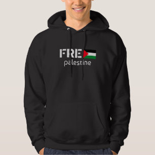 Sudadera Cita Palestina Libre con bandera para apoyar a Pal