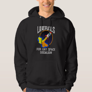 Sudadera Cita perturbada: Liberales para el socialismo espa