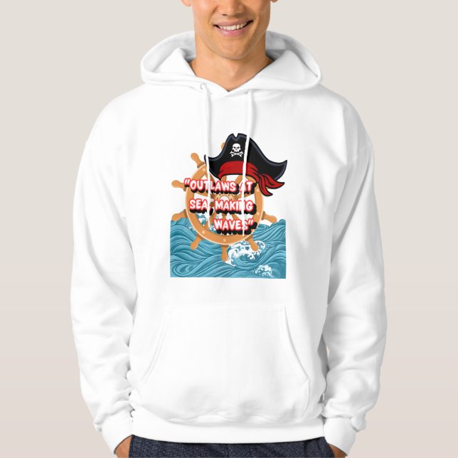 Sudadera cita pirata (Anverso)