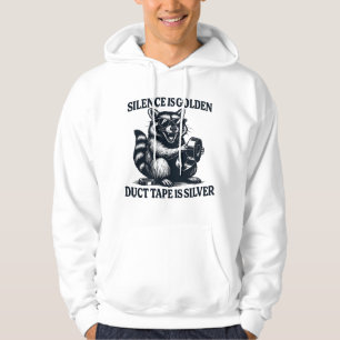Sudadera Cita Plata De Raccoon Duct