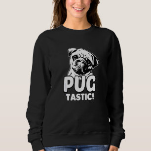 Sudadera Cita Pugática Cuto Perro Pug Fantástico