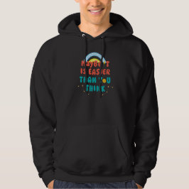 Sudadera Cita Retro Positiva
