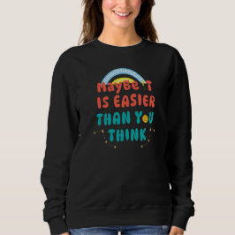 Sudadera Cita Retro Positiva