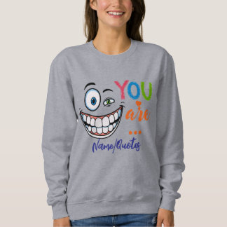 Sudadera Cita sarcástica mínima
