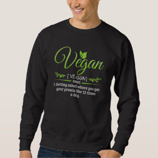 Sudadera Cita Vegan Fan Activismo Vegetariano Estilo De Vid