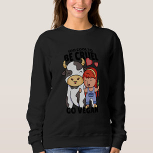 Sudadera Cita vegetariana Veggie Vegans