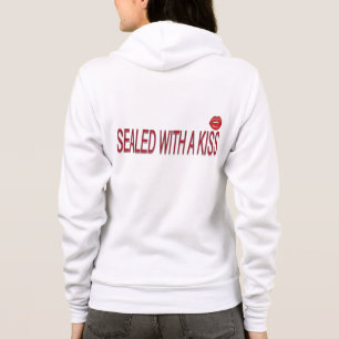 Sudadera citas de amor de besos en los labios