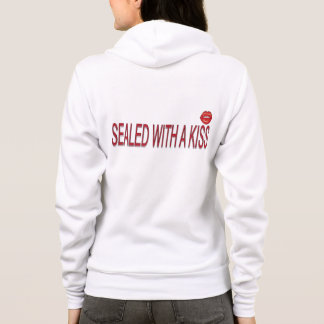 Sudadera citas de amor de besos en los labios