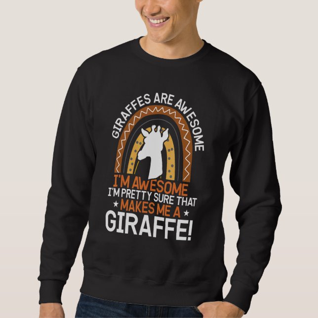 Sudadera Citas de Animales Jirafa (Anverso)