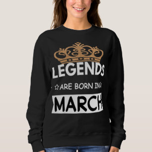 Sudadera Citas de cumpleaños de marzo esenciales