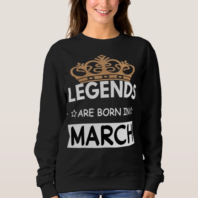 Sudadera Citas de cumpleaños de marzo esenciales (Anverso)