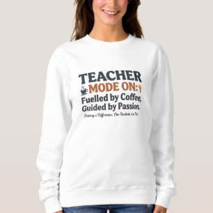Sudadera Citas de estilo Modo Profesor Activado