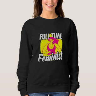 Sudadera Citas de igualdad y derechos de las mujeres y femi
